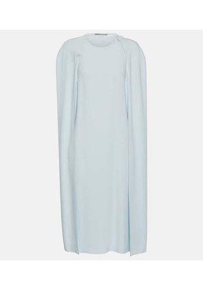 Stella McCartney Cape cady midi dress