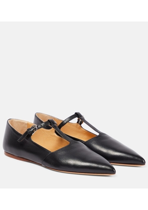 Gabriela Hearst Lola leather ballet flats