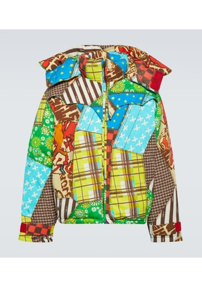 ERL Printed cotton-blend down jacket