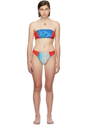 Rave Review SSENSE Exclusive Red Nova Neema Bikini