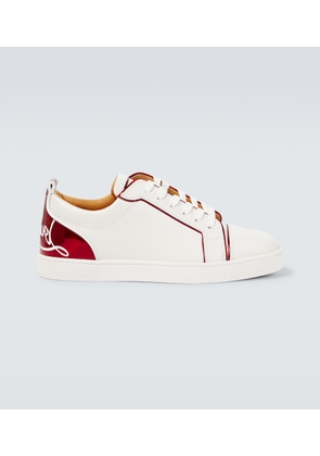 Christian Louboutin Fun Louis Junior leather sneakers