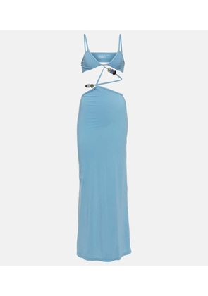 Christopher Esber Bandeau cutout maxi dress
