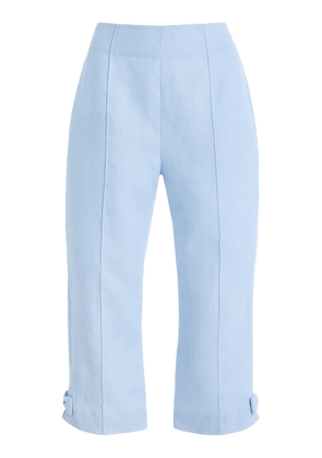 Posse Harper Linen Capri Pants - Moda Operandi