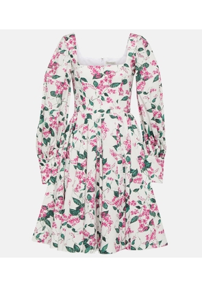 Emilia Wickstead Yasmina floral cotton minidress