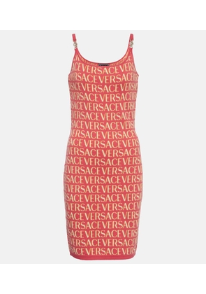 Versace Medusa '95 logo minidress