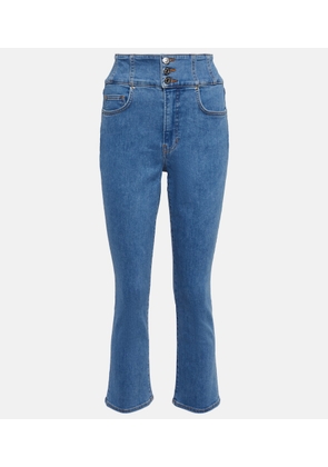 Veronica Beard Carly high-rise kick-flare jeans