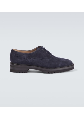Manolo Blahnik Norton suede brogues