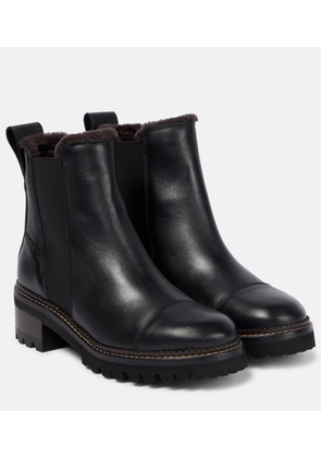 See By Chloe Mallory leather Chelsea boots
