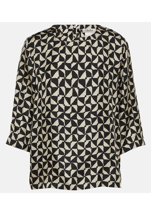 'S Max Mara Relais silk blouse