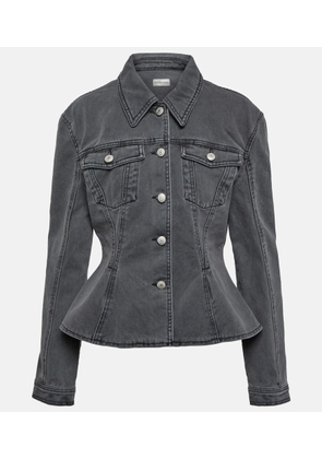 Magda Butrym Peplum denim jacket