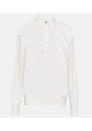 Toteme Wool-blend polo top