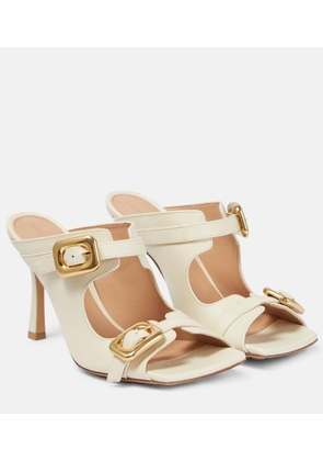 Bottega Veneta Stretch Buckle leather mules