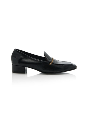 Herbert Levine Fair and Square Leather Loafers - Moda Operandi