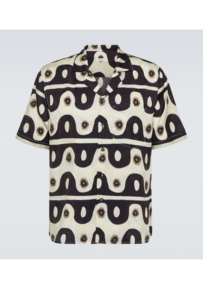 Commas Printed bowling shirt