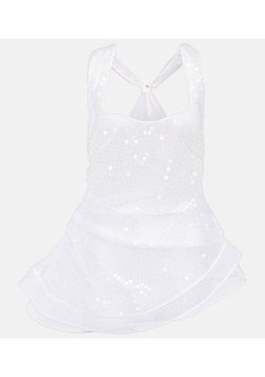 Jacquemus Le Debardeur Perle sequined top