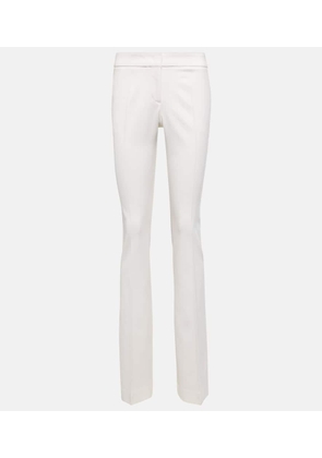 Blumarine Mid-rise slim pants