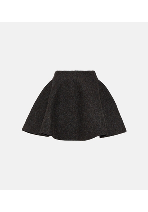 Alaia Wool-blend miniskirt