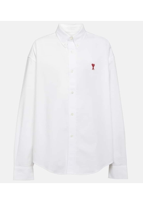 Ami Paris Ami De Cour cotton poplin shirt