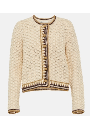 Tory Burch Cotton-blend cardigan