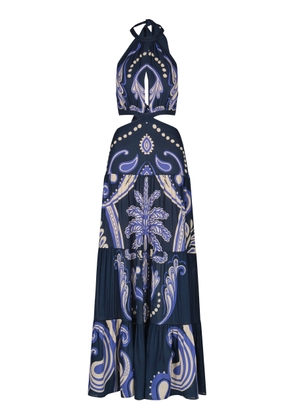 Johanna Ortiz Vintage Bloom Silk Maxi Dress - Moda Operandi