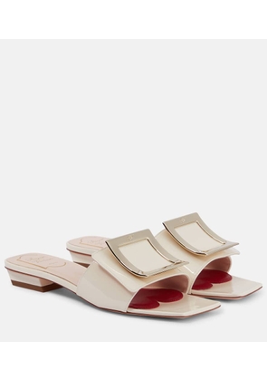 Roger Vivier Belle Vivier 25 patent leather slides
