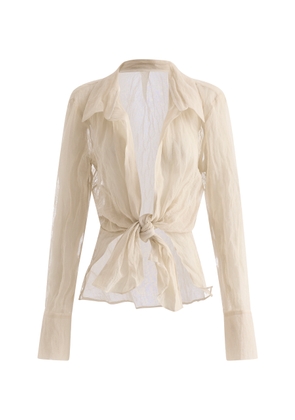 Maticevski Miracle Cotton-Silk Shirt - Moda Operandi