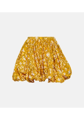 Jil Sander Floral miniskirt