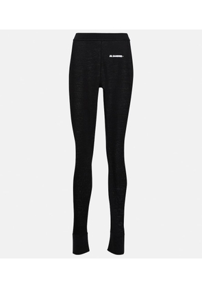 Jil Sander Logo leggings