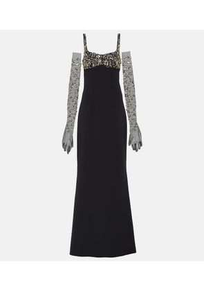 Safiyaa Beatriz embellished gown