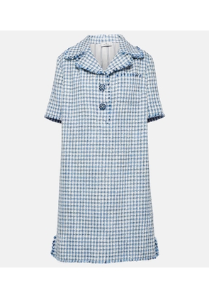 Etro Houndstooth minidress