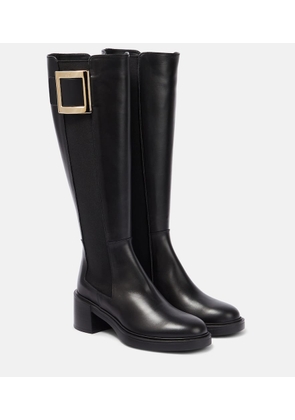 Roger Vivier Viv' Ranger leather chelsea boots