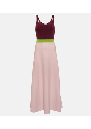Gabriela Hearst Wool and silk maxi dress