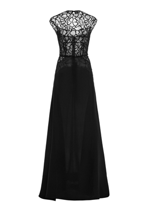 Harithand Tatjana Lace-Detailed Silk Gown - Moda Operandi
