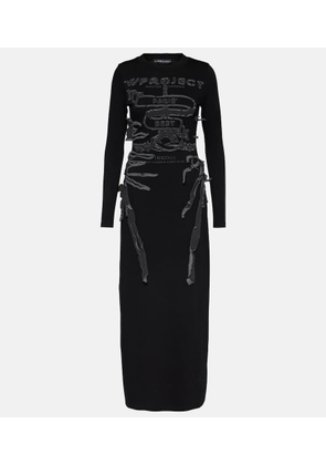 Y/Project Paris' Best cotton jersey maxi dress
