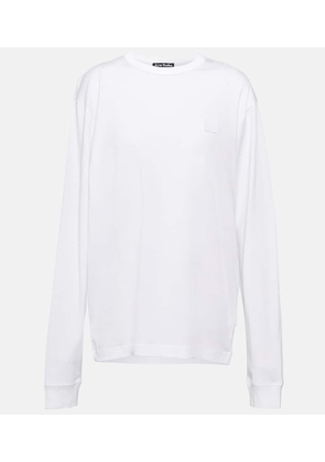 Acne Studios Face cotton-jersey top