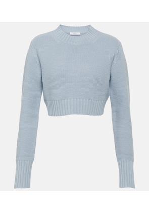 Max Mara Kaya cropped cashmere sweater