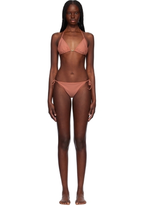 Maison Kitsuné Pink Baby Fox Bikini