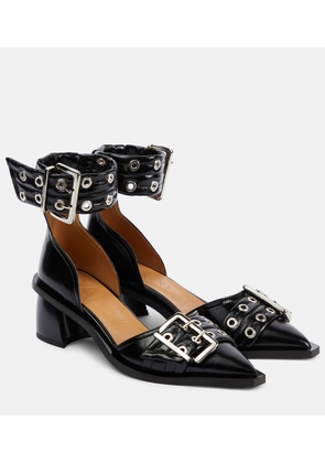 Ganni Embellished pumps