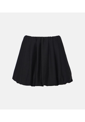 Valentino Crepe Couture miniskirt