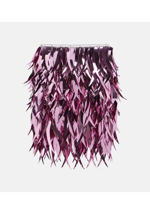 Rabanne Embellished miniskirt