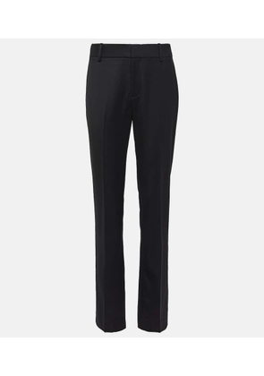 Nili Lotan Evan wool straight pants