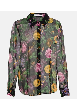 Carolina Herrera Floral blouse
