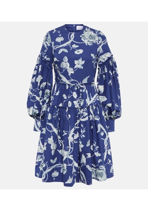 Erdem Floral cotton poplin minidress