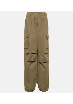 Coperni Wide-leg cotton cargo pants