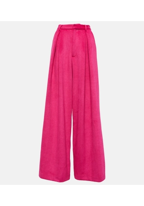 Giuseppe di Morabito High-rise wide-leg crepe pants