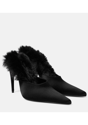 Magda Butrym Satin mules