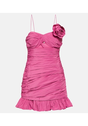 LoveShackFancy Jessilyn ruched minidress