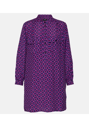 A.P.C. Mathilde printed shirt dress