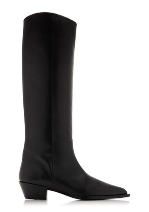 Aeyde Arla Leather Knee Boots - Moda Operandi