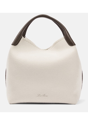 Loro Piana Bale Large cashmere bucket bag